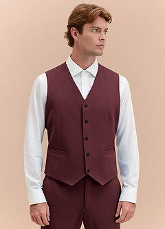 front James Cabernet Gilet de costume