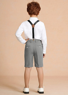 front Oliver Gris Conjunto de 4 piezas de pantalones cortos para niño