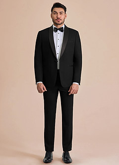 Winston Black Shawl Lapel Tuxedos