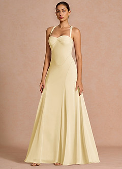 suknia Sorbet Cytrynowy Maxi Fiadh image4
