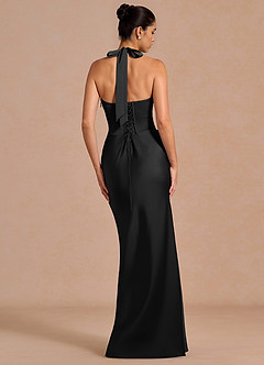 Vestido Negro Largo Lavenia image2