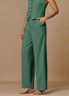 front Rowan Eucalipto Pantaloni Performance in tessuto raffinato