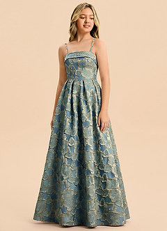 front Azazie Florentine Junior Formal Dress