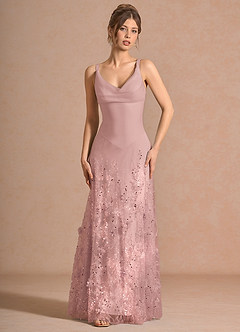 Valora Pink Maxi Dress image5