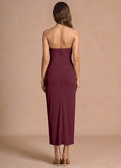 Anais Wine Maxi Dress image2