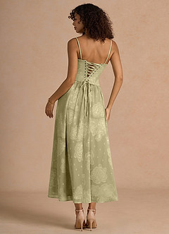 Vestido Celadón Midi Isaura image2