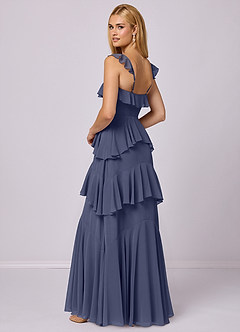 Barbie ♥ Azazie Bridesmaid Dresses Stormy A-Line Sweetheart Neckline Chiffon Dress image2