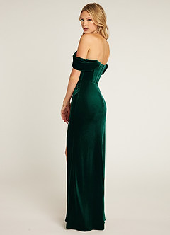 Jas Emerald Velvet Maxi Dress image5