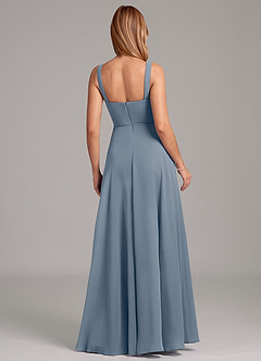 Azazie Shaude Bridesmaid Dresses Twilight A-Line Pleated Chiffon Dress image2