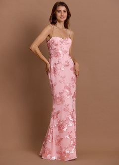 Anika Pink Maxi Dress image3