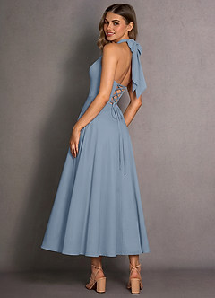 Isabeau Dusty Blue Maxi Dress image2