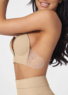 front Strapless Backless Plunge Bra