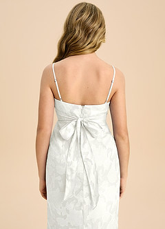 Azazie Mai Junior Klä av Tubklänning i Blommig Utbrändhet Plisserad image7