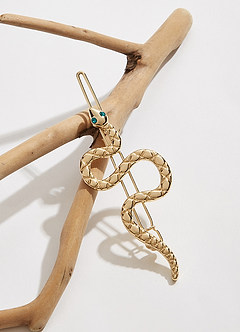 front Snake Hair Clip