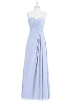 Azazie Arabella Allure Bridesmaid Dresses Ice A-Line Sweetheart Neckline Chiffon Convertible Dress image11