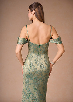Maxi jurk Romilly Platina Wintertaling image5