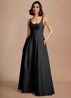 Olivia Maxi Klänning Svart image3