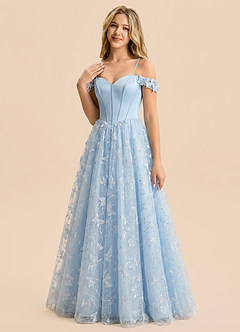 front Azazie Hadley Junior Formal Dress
