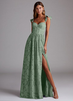 Candice Matcha Corset Maxi Dress image3