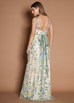 Ione Blush Pink Multi Maxi Dress image3