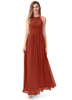 vermillion bridesmaid dresses