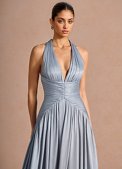 Robe Longue Brouillard Bleu Hecate image6