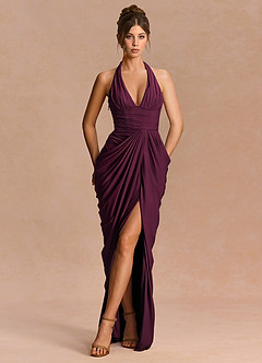 Aurelie Maxi Klänning Cabernet image3