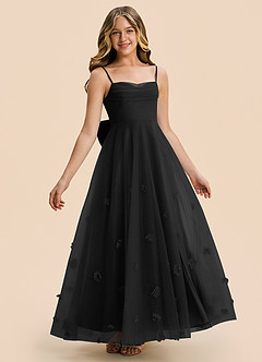 front Azazie Nomi Junior Formal Dress