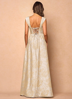 Runa Vintage Champagne Maxi Dress image2