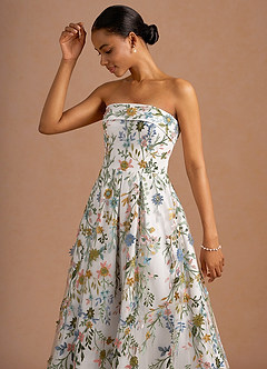 Evangeline White Maxi Dress image4