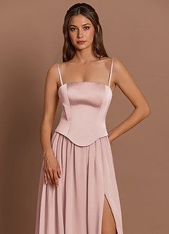 Maxi jurk Cadence Poederroze image5