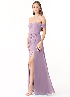 Azazie Millie Bridesmaid Dresses A-Line Sweetheart Neckline Chiffon Floor-Length Dress image4