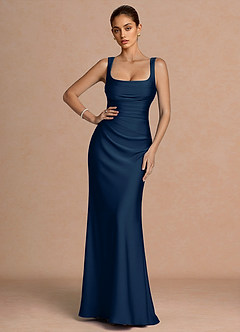 Hovira Navy Maxi Dress image3