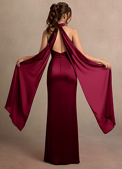 Robe Longue Merlot Illyria image2
