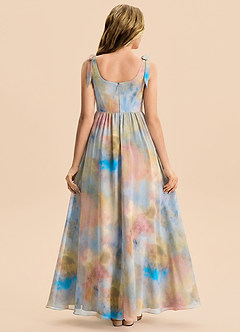 front Azazie Sadie Junior Formal Dress