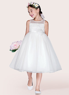 Azazie Elara Flower Girl Dress