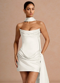 Abito Corto Bianca Maude image4