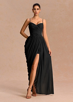 Adelinea Black Maxi Dress image3