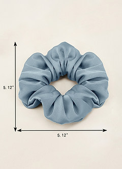 front Bridesmaid Stretch Satin Over Size Scrunchie Set