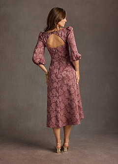 Naya Vintage Rosa Vestido midi image6
