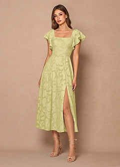 Talia Midi Klänning Citronsorbet