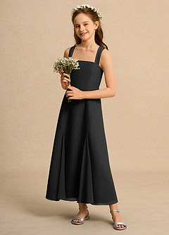 Azazie Tater Girl Flower Girl Klänningar Klä A-Line i Chiffong Plisserad image6