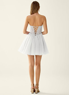 Florisse Weiß Minikleid image6