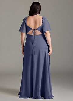 Azazie Chloe Bridesmaid Dresses Stormy A-Line Sweetheart Neckline Chiffon Dress image8