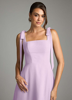 Azazie Debra At-home Try On Dresses Agave A-Line with Pockets Chiffon Convertible Dress image2