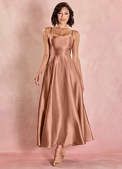 Abito Lungo Ottone Antico Elvie image3