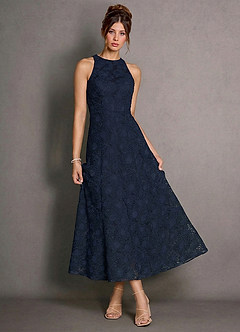 Selira Navy Maxi Dress image4