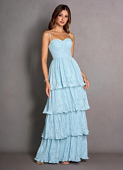 Marisol Sky Blue Maxi Dress image4