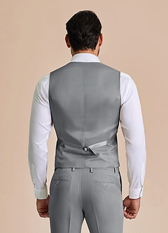 front William Gris Chaleco de traje