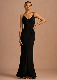 Dahlia Black Maxi Dress image7